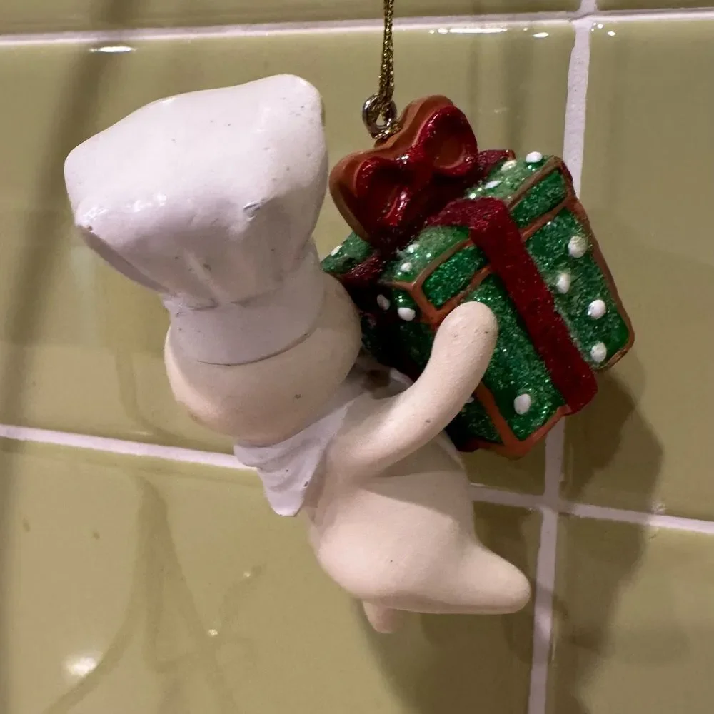 Danbury Mint The Pillsbury Doughboy Glitter Ornament - No Box